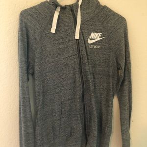 Nike zip up sweatshirt